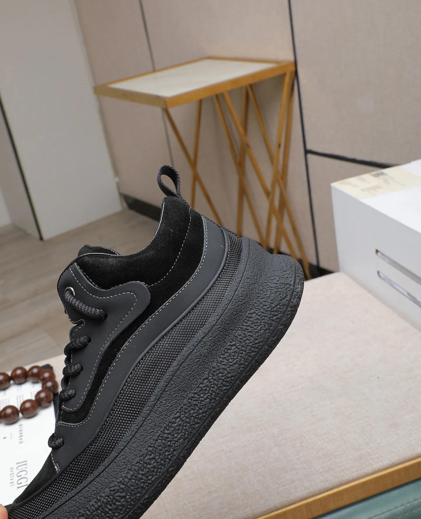 Men's shoes 💰660 IUGGI new retro presbyopia men's shoes, casual and versatile, full of high-end sense, fashionable, luxury and personalized style, joint style, retro presbyopia factor, full of handsome style, first layer suede cowhide, lining wool, rubber outsole, light and non-slip size: 39-44